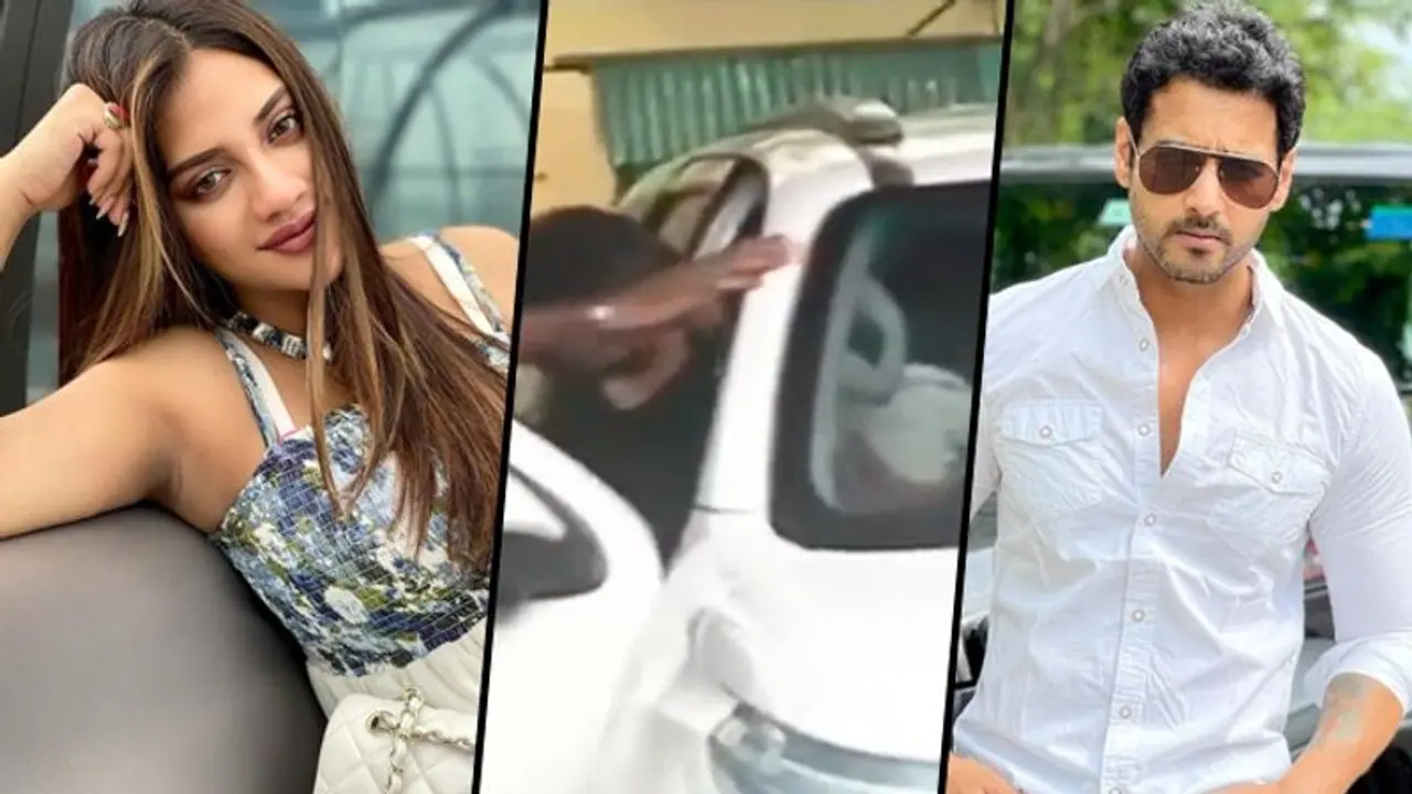 Nusrat Jahan, Yash Dasgupta spotted at hospital leaving for home with baby boy (Video) Nusrat Jahan, Yash Dasgupta spotted at hospital leaving for home with baby boy (Video)