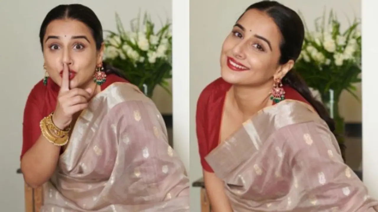 Vidya Balan : ক্যামেরার সামনে পোশাক পাল্টাচ্ছেন বিদ্যা বালান, ভিডিও দেখে চোখ কপালে