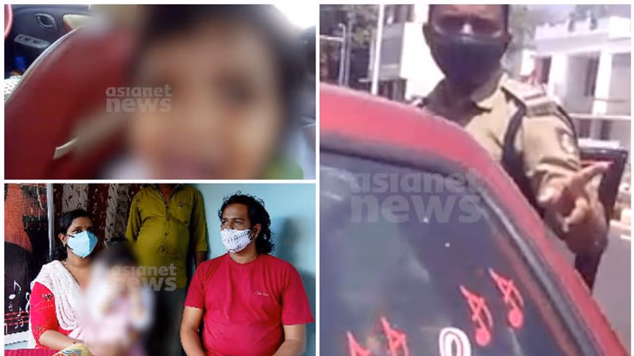 3 വയസ്സുകാരിയെ കാറിലാക്കി താക്കോലൂരിയ സംഭവം; പൊലീസുദ്യോഗസ്ഥനെതിരെ നടപടിയുണ്ടാവില്ല, പരാതിയില്ലെന്ന് കുടുംബം