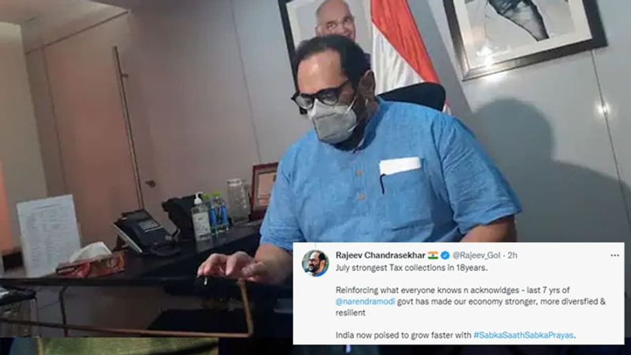 महामारी के बीच GDP growth में जबरदस्त उछाल, केंद्रीय मंत्री ने कहा देश के लिए एक सुनहरे कल की शुरुआत