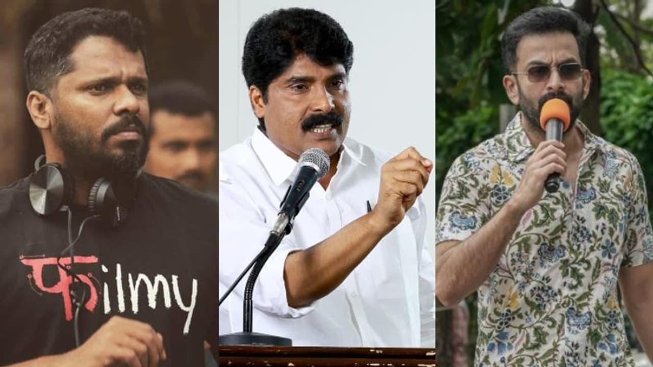 'പൃഥ്വിരാജിനും ആഷിക് അബുവിനും വാഴപ്പിണ്ടി ജ്യൂസ് നിര്‍ദ്ദേശിക്കുന്നു'; പരിഹാസവുമായി ടി സിദ്ദിഖ്