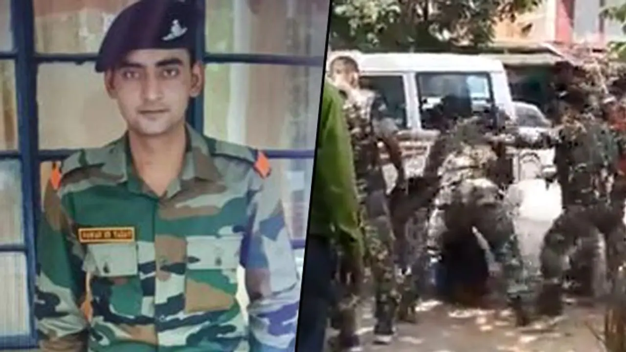 Army jawan brutally beaten up by cops for not wearing mask in Jharkhand; video goes viral Army jawan brutally beaten up by cops for not wearing mask in Jharkhand; video goes viral