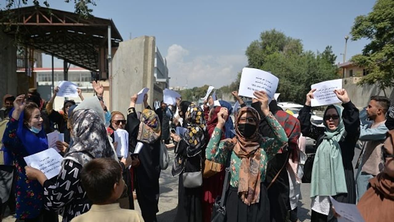 अफगानिस्तान में बेनकाब हुआ पाकिस्तान: काबुल में हजारों महिलाएं पुरुष सड़क पर उतरे, मुर्दाबाद के लगे नारे अफगानिस्तान में बेनकाब हुआ पाकिस्तान: काबुल में हजारों महिलाएं पुरुष सड़क पर उतरे, मुर्दाबाद के लगे नारे