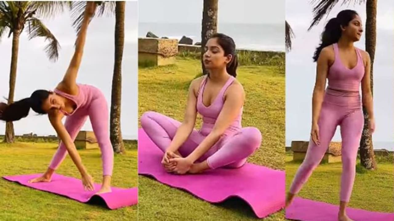 മേക്കോവര്‍ രഹസ്യം; ‘അനിമൽ ഫ്ലോ’ വർക്കൗട്ട് വീഡിയോയുമായി ഇഷാനി കൃഷ്ണ