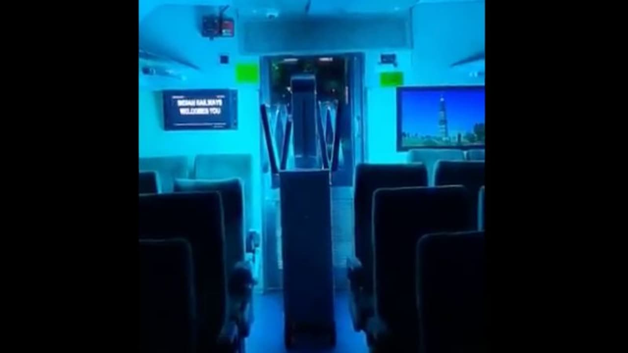 Northern Railways deploys robots, UVC technology to disinfect coaches Northern Railways deploys robots, UVC technology to disinfect coaches