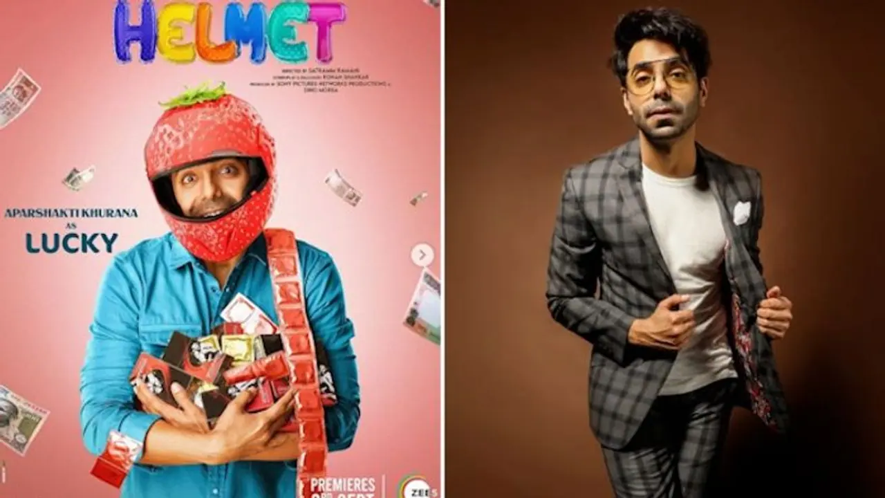 Aparshakti Khurana impresses as first solo lead in Helmet Aparshakti Khurana impresses as first solo lead in Helmet