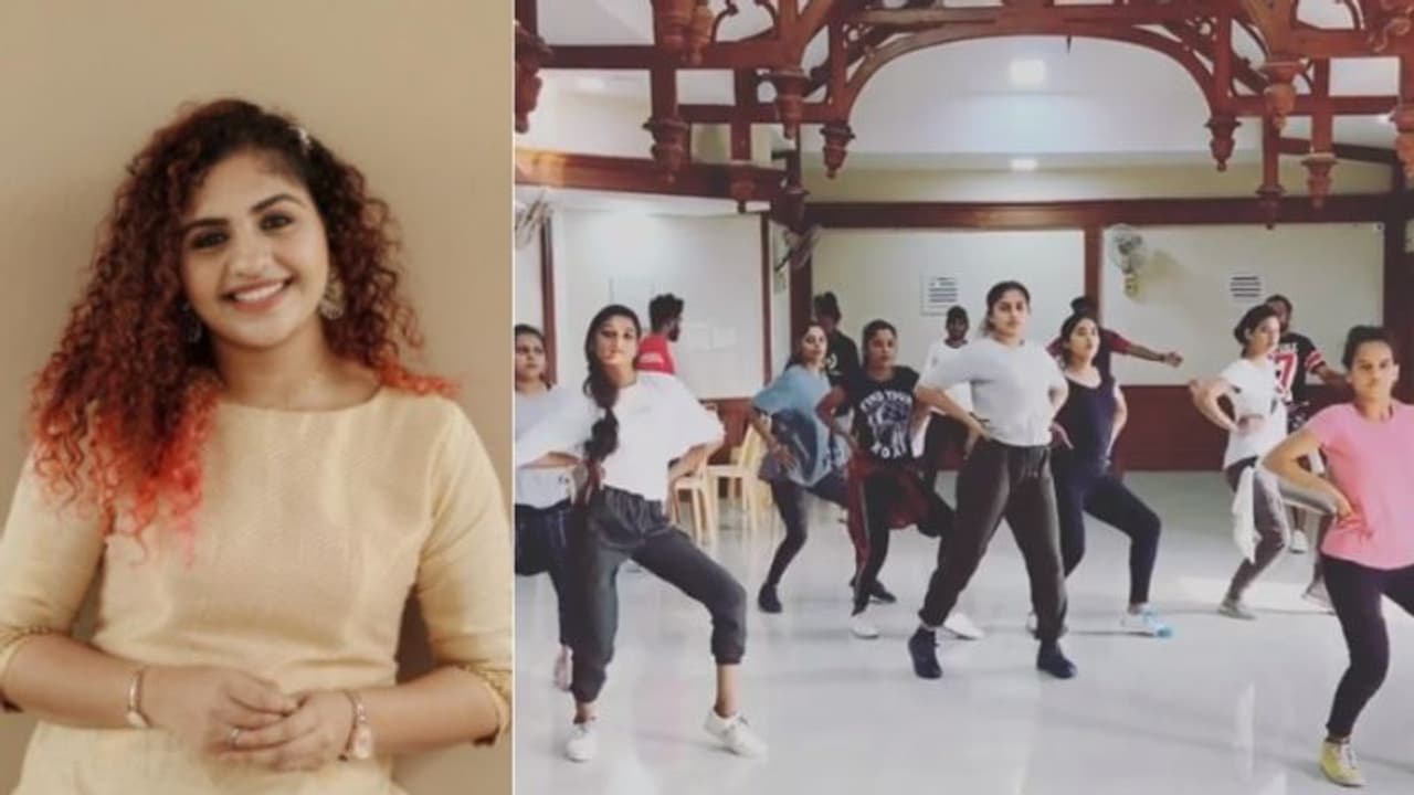 'അല്ലേലും എനിക്ക് സിംപിള് സ്റ്റെപ്പ് പറ്റില്ല', ഡാൻസ് റിഹേഴ്സല് വീഡിയോ പങ്കുവെച്ച് നൂറിൻ ഷെരീഫ് 'അല്ലേലും എനിക്ക് സിംപിള് സ്റ്റെപ്പ് പറ്റില്ല', ഡാൻസ് റിഹേഴ്സല് വീഡിയോ പങ്കുവെച്ച് നൂറിൻ ഷെരീഫ്