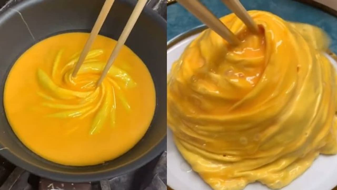 ഇത് 'സ്‌പെഷ്യല്‍ ഓംലെറ്റ്'; വൈറലായി വീഡിയോ...