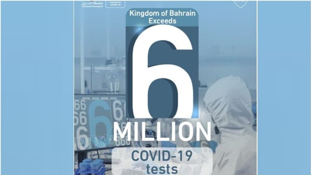 കൊവിഡ് പോരാട്ടത്തില് പുതിയ നാഴികക്കല്ല് പിന്നിട്ട് ബഹ്റൈന്; പിസിആര് പരിശോധനകള് 60 ലക്ഷം കടന്നു കൊവിഡ് പോരാട്ടത്തില് പുതിയ നാഴികക്കല്ല് പിന്നിട്ട് ബഹ്റൈന്; പിസിആര് പരിശോധനകള് 60 ലക്ഷം കടന്നു