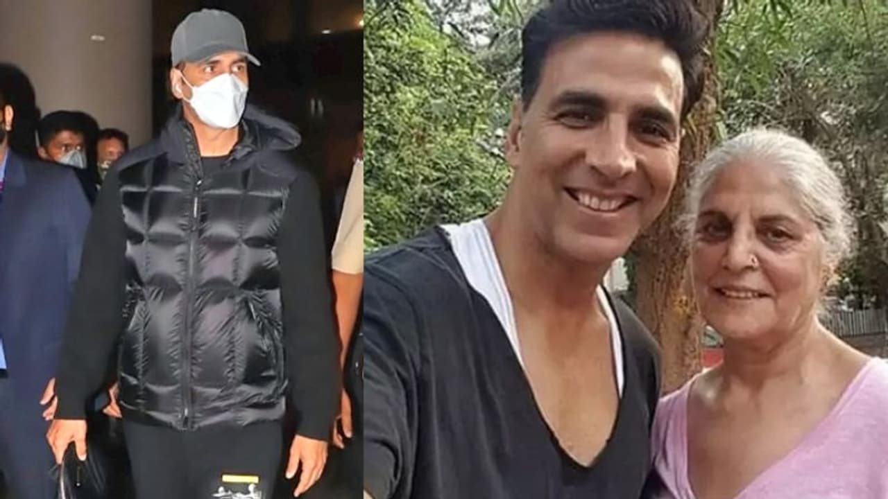 গুরুতর অসুস্থ মা, ভর্তি করা হল ICU তে, খবর পেয়েই লন্ডনে শুটিং বন্ধ করে মুম্বই ফিরলেন অক্ষয় গুরুতর অসুস্থ মা, ভর্তি করা হল ICU তে, খবর পেয়েই লন্ডনে শুটিং বন্ধ করে মুম্বই ফিরলেন অক্ষয়