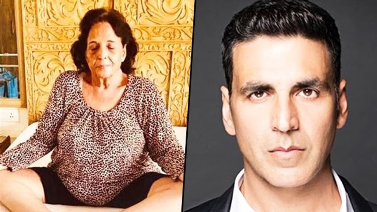 Akshay Kumar's mother Aruna Bhatia hospitalised in ICU; actor flies back to Mumbai from UK