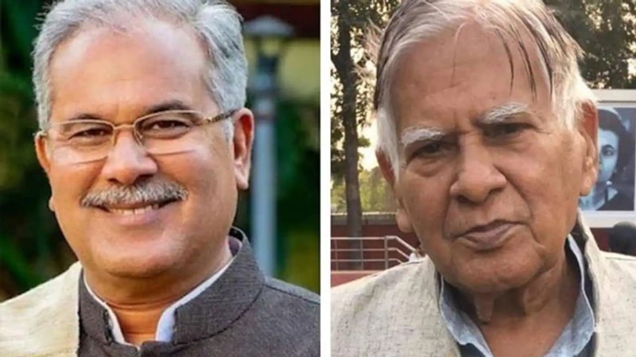 मुख्यमंत्री भूपेश बघेल के पिता को पुलिस ने किया गिरफ्तार, 14 दिन के लिए भेजा जेल, खुद CM ने दिए थे आदेश मुख्यमंत्री भूपेश बघेल के पिता को पुलिस ने किया गिरफ्तार, 14 दिन के लिए भेजा जेल, खुद CM ने दिए थे आदेश