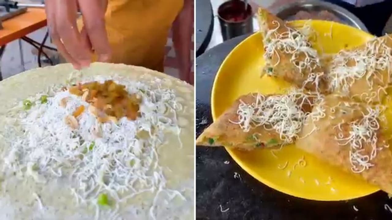Ever seen a dosa loaded with cheese, dry fruits and cherries? Watch to know more about Dilkhush Dosa