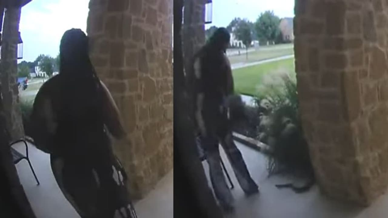 അപ്രതീക്ഷിത കാഴ്ചയില് അലറിവിളിച്ച് സ്ത്രീ; വൈറലായ വീഡിയോ അപ്രതീക്ഷിത കാഴ്ചയില് അലറിവിളിച്ച് സ്ത്രീ; വൈറലായ വീഡിയോ