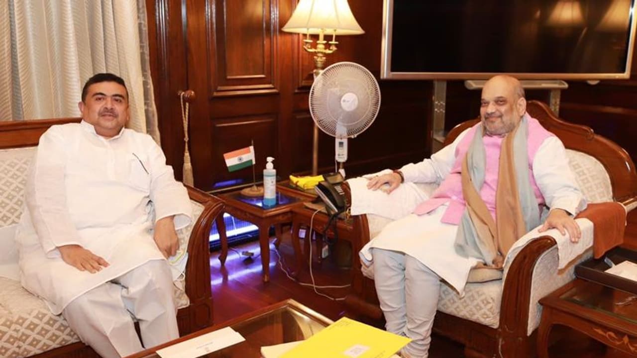 উপনির্বাচনের আগে শাহি সাক্ষাৎ শুভেন্দুর, কথা রাজ্যের আইন শৃঙ্খলা পরিস্থিতি নিয়ে