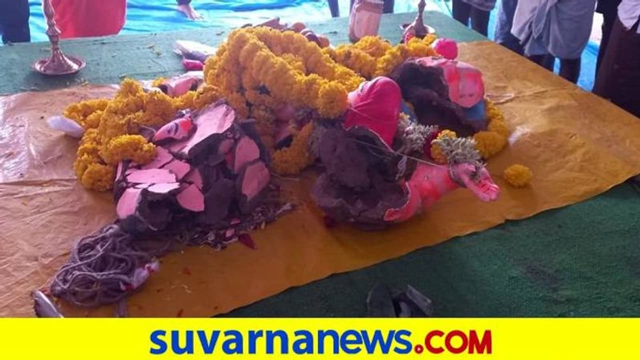 ಚಿತ್ರದುರ್ಗ: ಗಣಪತಿ ಮೂರ್ತಿ ಧ್ವಂಸಗೊಳಿಸಿದ ಕಿಡಿಗೇಡಿಗಳು ಚಿತ್ರದುರ್ಗ: ಗಣಪತಿ ಮೂರ್ತಿ ಧ್ವಂಸಗೊಳಿಸಿದ ಕಿಡಿಗೇಡಿಗಳು