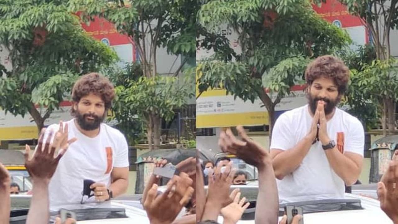 కాకినాడలో అల్లు అర్జున్.. ఫ్యాన్స్ కోలాహలం! కాకినాడలో అల్లు అర్జున్.. ఫ్యాన్స్ కోలాహలం!