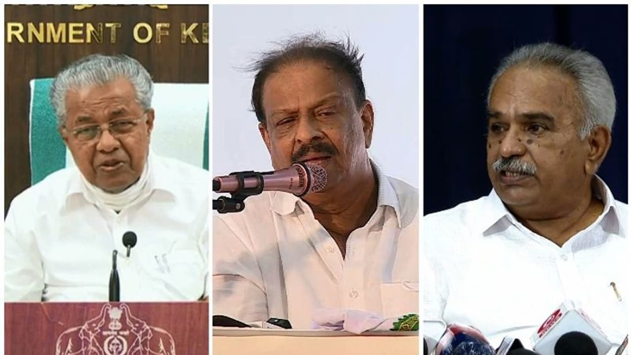 'പിണറായിക്ക് മുന്നില് സിപിഐയുടെ അസ്ഥിത്വം പണയം വെച്ചു'; കാനത്തിന് അസാധാരണ വിധേയത്വമെന്ന് കെ സുധാകരന് 'പിണറായിക്ക് മുന്നില് സിപിഐയുടെ അസ്ഥിത്വം പണയം വെച്ചു'; കാനത്തിന് അസാധാരണ വിധേയത്വമെന്ന് കെ സുധാകരന്