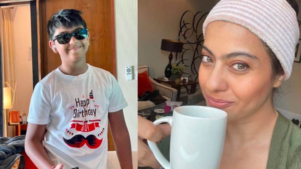 काजोल ने बेटे के 11वें जन्मदिन पर खास तरीके से किया विश, अजय देवगन ने लिखी स्पेशल पोस्ट काजोल ने बेटे के 11वें जन्मदिन पर खास तरीके से किया विश, अजय देवगन ने लिखी स्पेशल पोस्ट