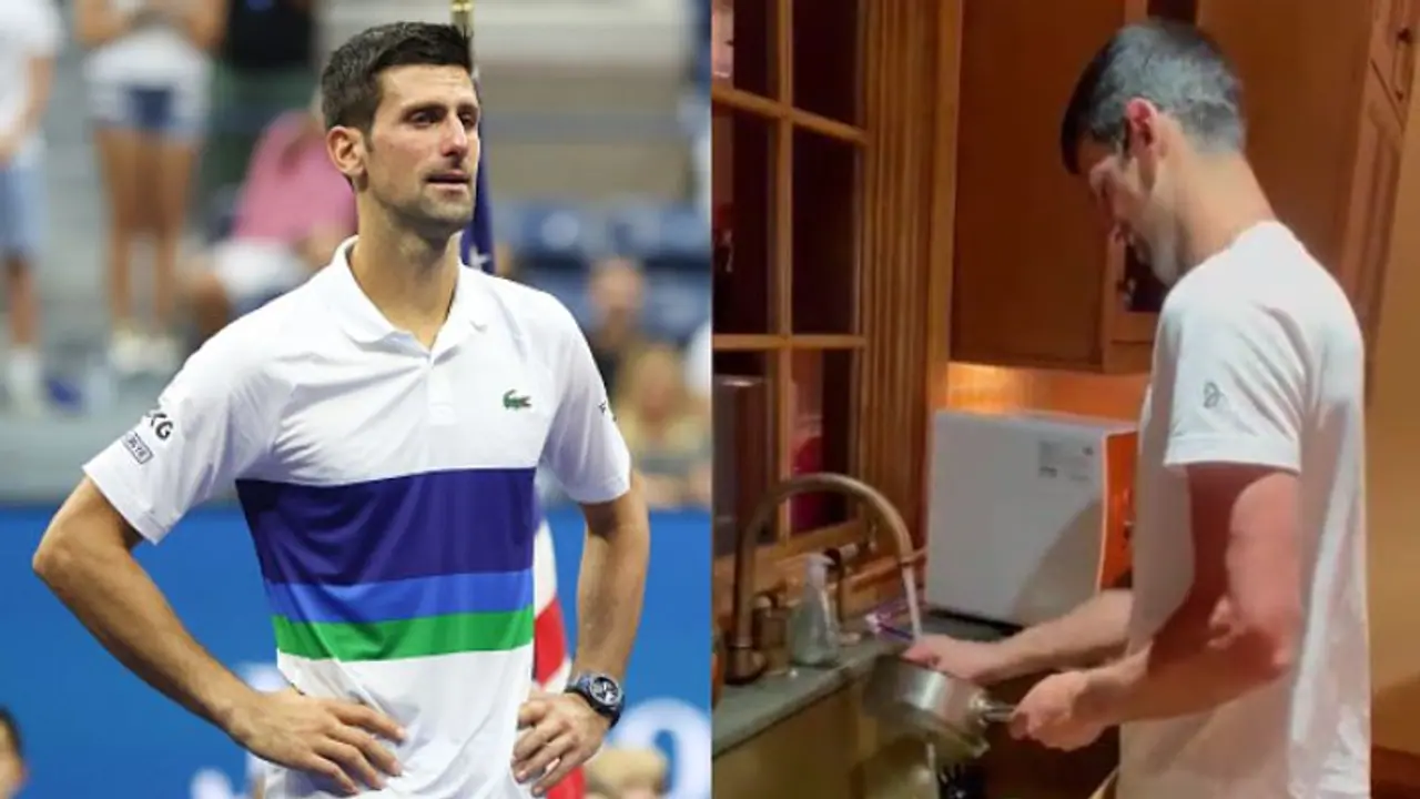 পাশ থেকে নির্দেশ দিচ্ছেন স্ত্রী, বাড়িতে বাসন মাজছেন জোকোভিচ, দেখুন ভাইরাল ভিডিও পাশ থেকে নির্দেশ দিচ্ছেন স্ত্রী, বাড়িতে বাসন মাজছেন জোকোভিচ, দেখুন ভাইরাল ভিডিও