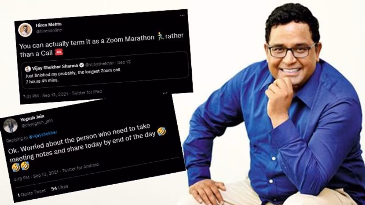 Paytm CEO shocked netizens, shares his '7 hour long Zoom call' on social media Paytm CEO shocked netizens, shares his '7 hour long Zoom call' on social media