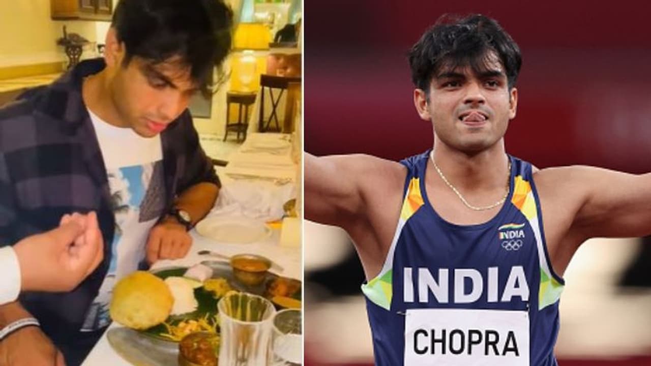 লুচি আলুরদম ইলিশ চিংড়ি মটন জলভরা সন্দেশ, কলকাতায় কব্জি ডুবিয়ে খেলেন নীরজ