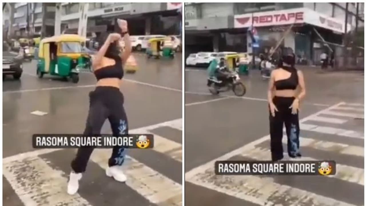 ట్రాఫిక్ సిగ్నల్ దగ్గర మోడల్ డ్యాన్సింగ్.. వీడియో వైరల్.. చివరికి ఏమైందంటే? ట్రాఫిక్ సిగ్నల్ దగ్గర మోడల్ డ్యాన్సింగ్.. వీడియో వైరల్.. చివరికి ఏమైందంటే?