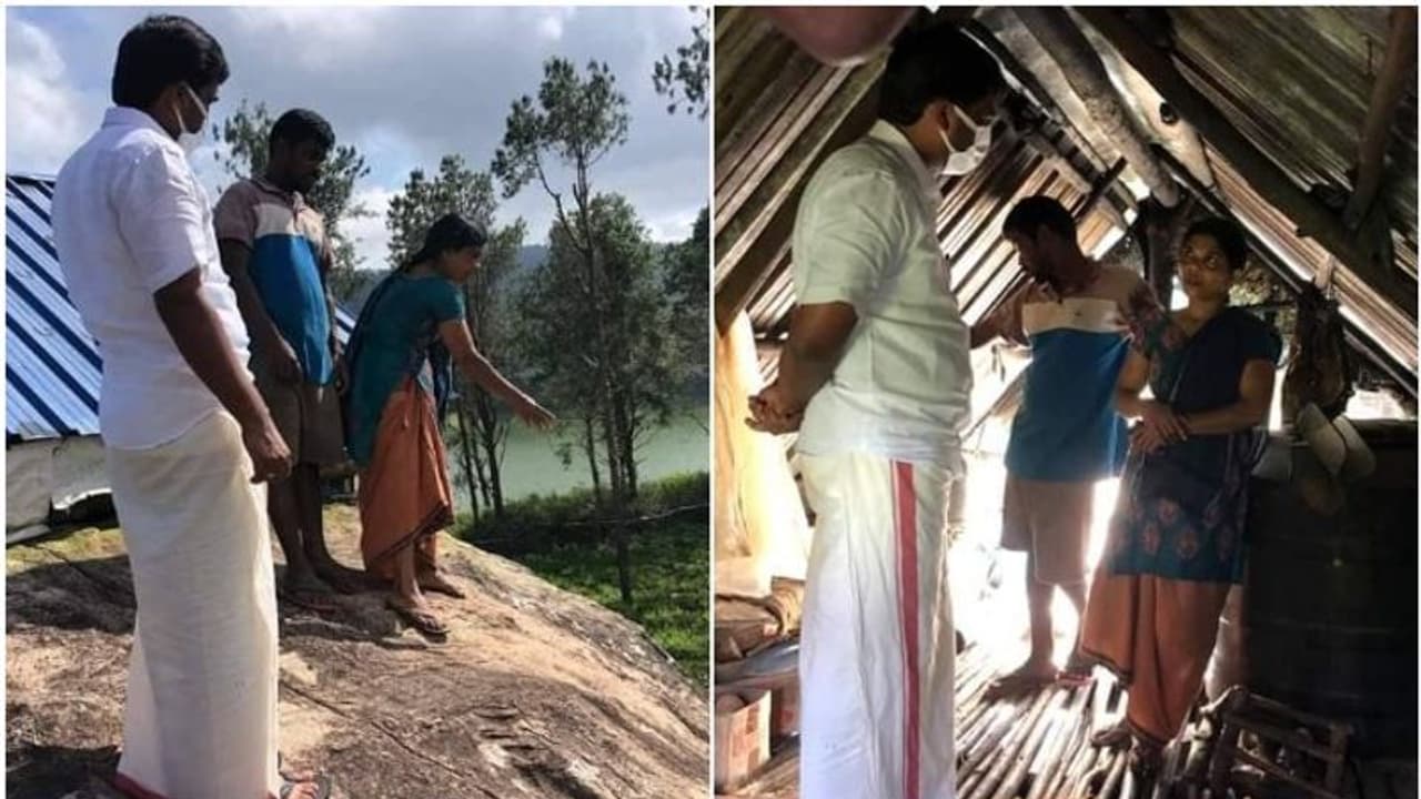 കാട്ടാനയെ പേടിച്ച് പാറപ്പുറത്ത് കഴിയുന്ന അമ്മയ്ക്കും മകനും താങ്ങായി ദേവികുളം എംഎൽഎ കാട്ടാനയെ പേടിച്ച് പാറപ്പുറത്ത് കഴിയുന്ന അമ്മയ്ക്കും മകനും താങ്ങായി ദേവികുളം എംഎൽഎ