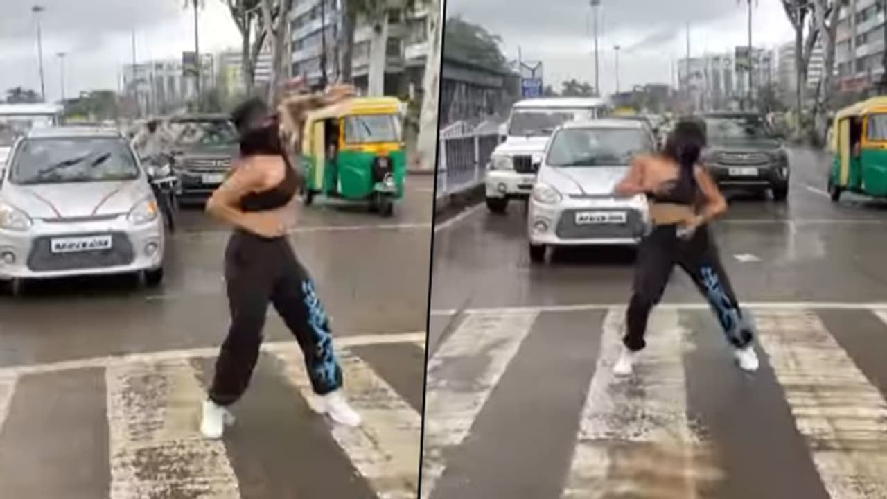 Dancing gone wrong: Cops serve notice to Instagram influencer for grooving in middle of the road Dancing gone wrong: Cops serve notice to Instagram influencer for grooving in middle of the road