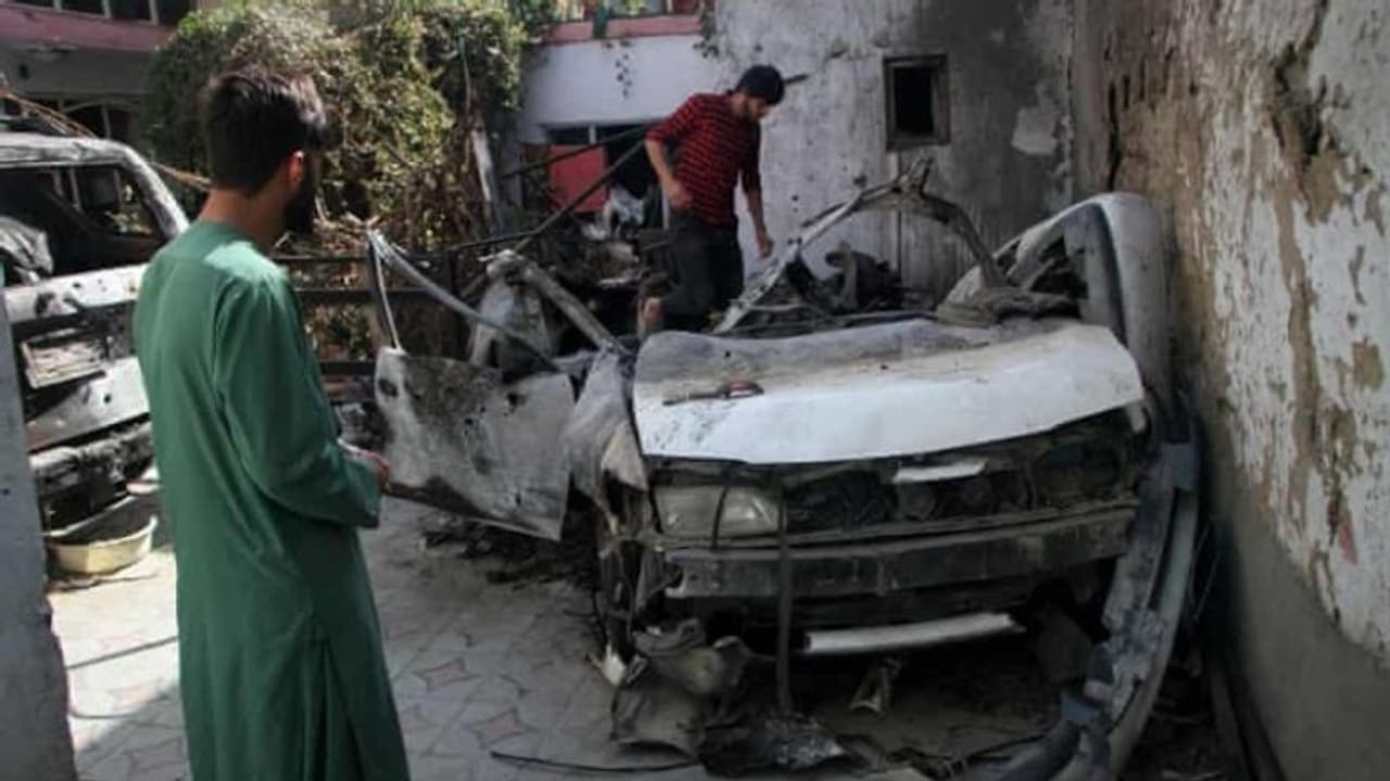 കാബൂളിലെ ഡ്രോൺ ആക്രമണത്തിൽ കൊല്ലപ്പെട്ടത് ചാവേറുകളല്ല, തെറ്റുസമ്മതിച്ച് അമേരിക്ക കാബൂളിലെ ഡ്രോൺ ആക്രമണത്തിൽ കൊല്ലപ്പെട്ടത് ചാവേറുകളല്ല, തെറ്റുസമ്മതിച്ച് അമേരിക്ക