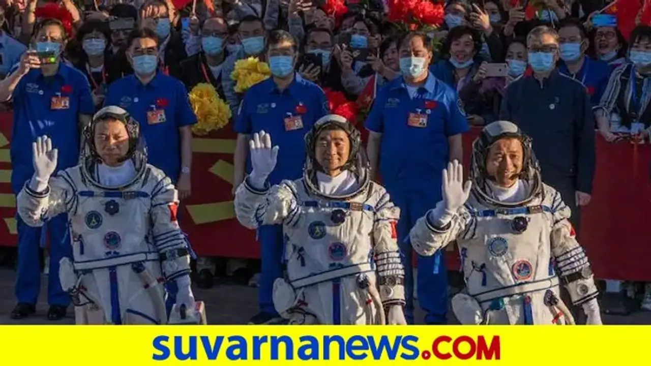 90 ದಿನಗಳ ಬಾಹ್ಯಾಕಾಶ ಯಾತ್ರೆ ಮುಗಿಸಿ ಭೂಮಿಗೆ ಮರಳಿದ ಚೀನಾ ಯಾತ್ರಿಗಳು