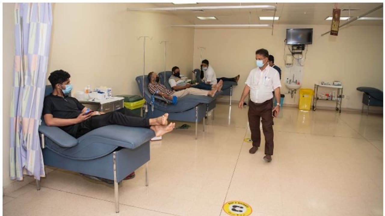 ഒമാനില് പ്രിയദര്ശിനി കള്ച്ചറല് കോണ്ഗ്രസിന്റ നേതൃത്വത്തില് രക്തദാന ക്യാമ്പ് ഒമാനില് പ്രിയദര്ശിനി കള്ച്ചറല് കോണ്ഗ്രസിന്റ നേതൃത്വത്തില് രക്തദാന ക്യാമ്പ്