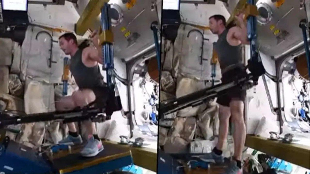 Astronaut Thomas Pesquet shared his workout routine in ISS; watch viral video