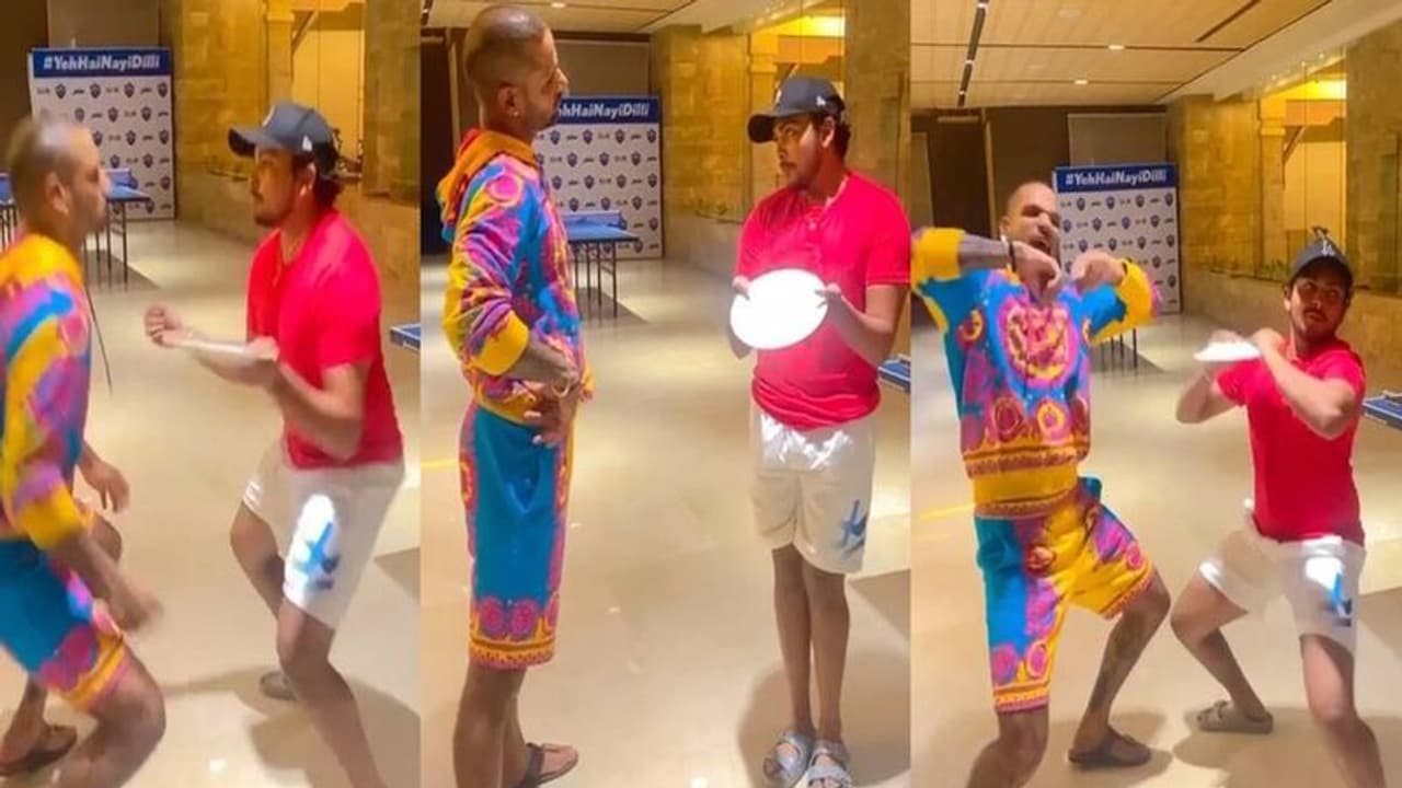 'गब्बर' ने इस खिलाड़ी के साथ शेयर किया फनी वीडियो, सास करते हुए कहा आज पोहे बनेंगे