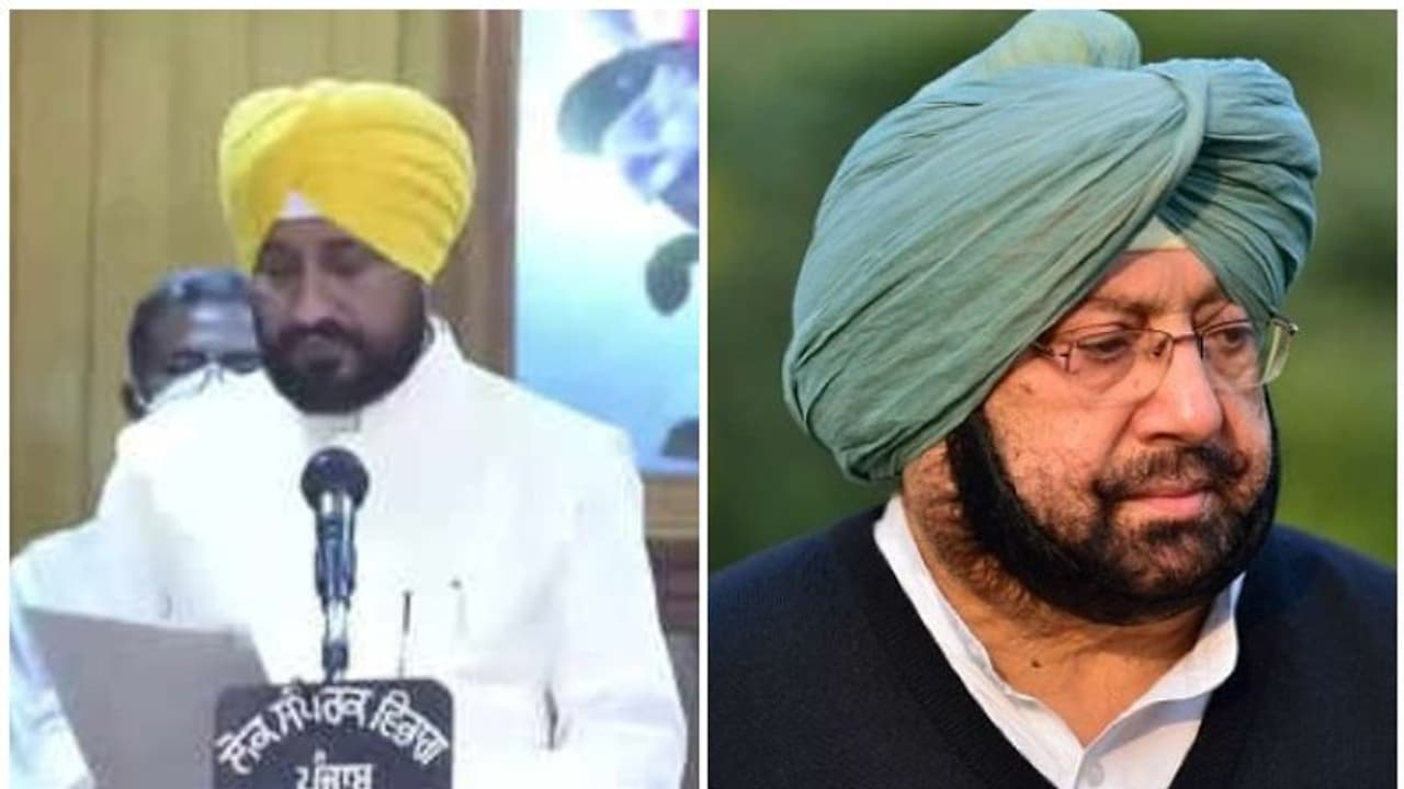 പഞ്ചാബ് മുഖ്യമന്ത്രിയായി ചരൺജിത് സിംഗ് ചന്നി ചുതലയേറ്റു; സത്യപ്രതിജ്ഞാ ചടങ്ങ് ബഹിഷ്കരിച്ച് അമരീന്ദർ സിംഗ് പഞ്ചാബ് മുഖ്യമന്ത്രിയായി ചരൺജിത് സിംഗ് ചന്നി ചുതലയേറ്റു; സത്യപ്രതിജ്ഞാ ചടങ്ങ് ബഹിഷ്കരിച്ച് അമരീന്ദർ സിംഗ്