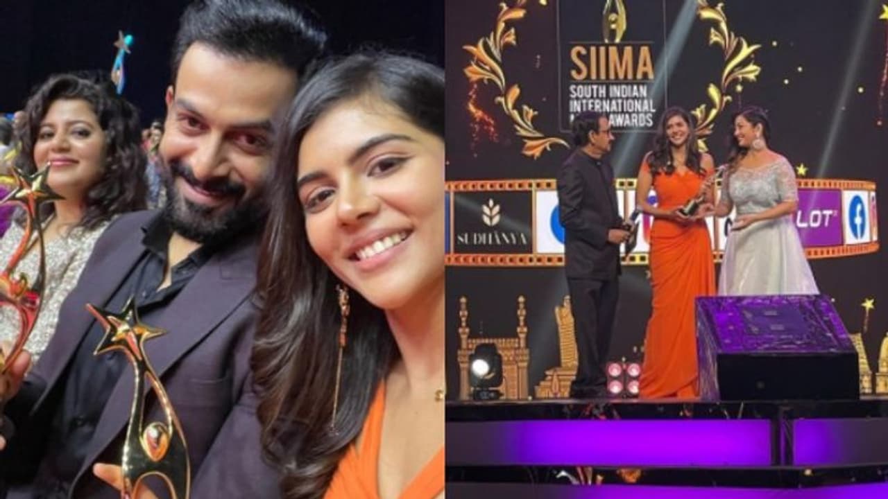 സൈമ അവാര്ഡിന്റെ സന്തോഷം, ഫോട്ടോകള് പങ്കുവെച്ച് കല്യാണി പ്രിയദര്ശൻ സൈമ അവാര്ഡിന്റെ സന്തോഷം, ഫോട്ടോകള് പങ്കുവെച്ച് കല്യാണി പ്രിയദര്ശൻ