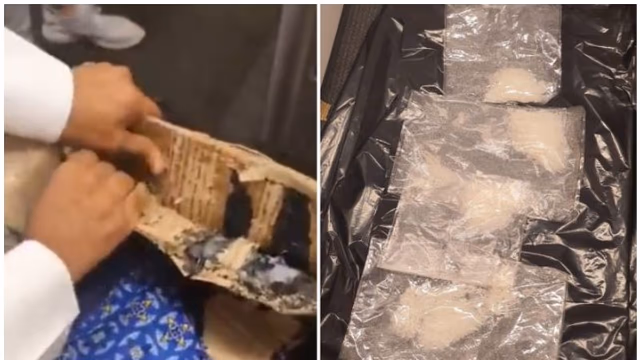 വസ്ത്രങ്ങള്‍ക്കിടയില്‍ ഒളിപ്പിച്ച് ലഹരിമരുന്ന് കടത്താന്‍ ശ്രമം; 'കയ്യോടെ പിടികൂടി' കസ്റ്റംസ്