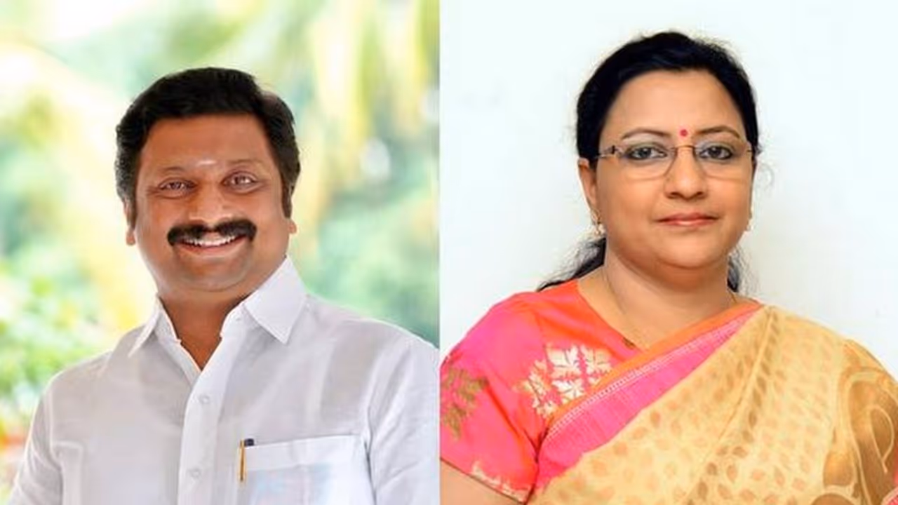 கே.பி முனுசாமி இடத்திற்கு கனிமொழி, வைத்தியலிங்கம் இடத்திற்க்கு ராஜேஷ்குமார் வேட்பு மனு.. திமுக அதிரடி சரவெடி. கே.பி முனுசாமி இடத்திற்கு கனிமொழி, வைத்தியலிங்கம் இடத்திற்க்கு ராஜேஷ்குமார் வேட்பு மனு.. திமுக அதிரடி சரவெடி.