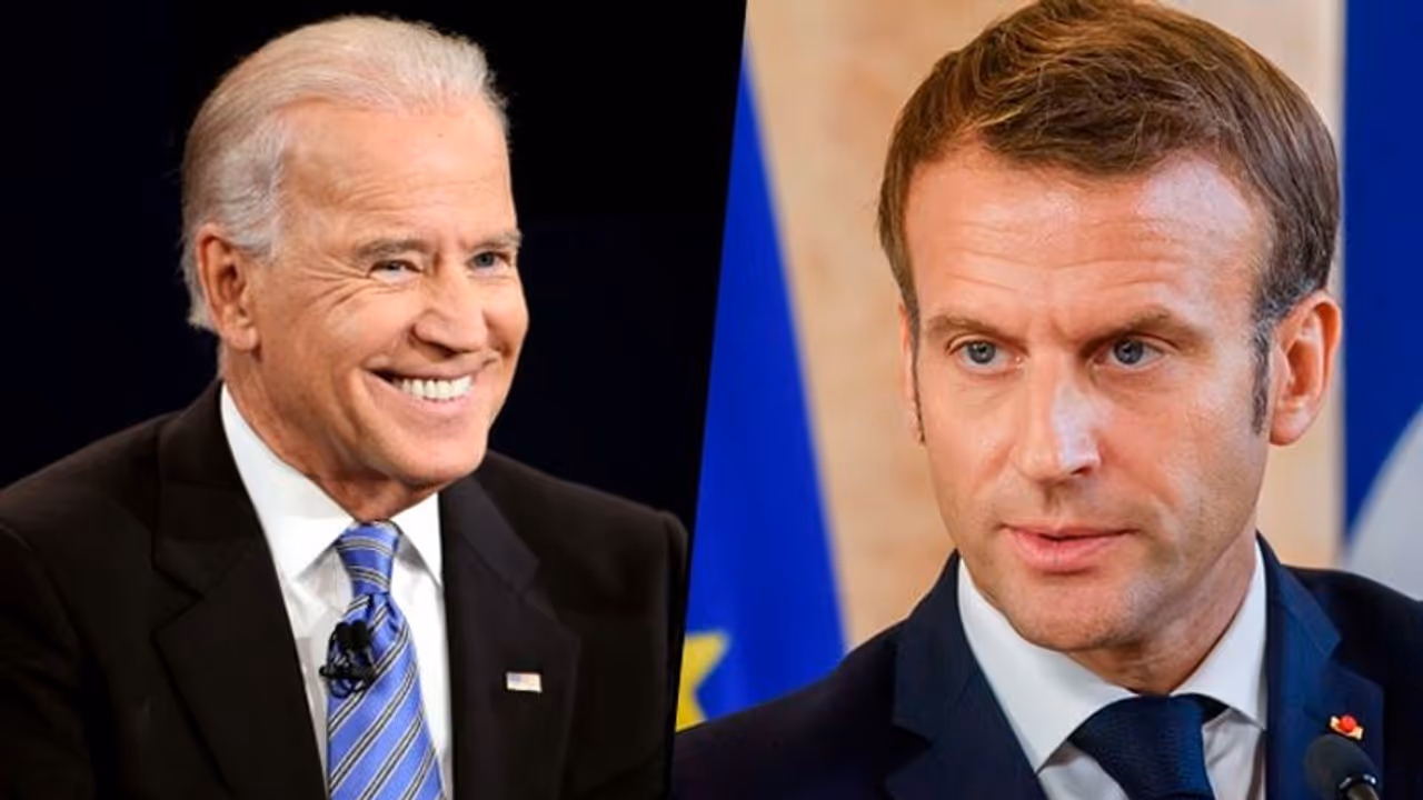 '30 minute friendly call': Joe Biden, Emmanuel Macron talk to resolve spat over submarine deal