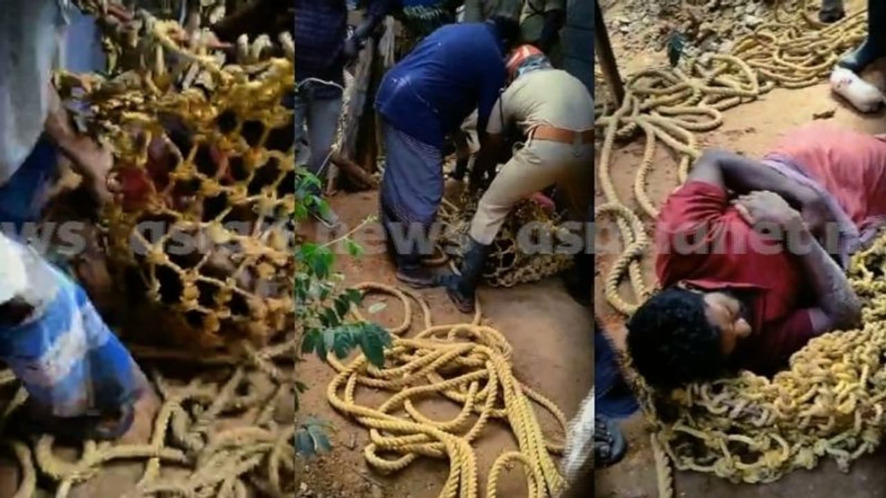 പാറശ്ശാലയിൽ കിണർ കുഴിക്കുന്നതിനിടെ തൊഴിലാളിയെ മുകളിൽ നിന്ന് കല്ലിട്ട് കൊല്ലാൻ ശ്രമം, പ്രതി ഒളിവിൽ പാറശ്ശാലയിൽ കിണർ കുഴിക്കുന്നതിനിടെ തൊഴിലാളിയെ മുകളിൽ നിന്ന് കല്ലിട്ട് കൊല്ലാൻ ശ്രമം, പ്രതി ഒളിവിൽ