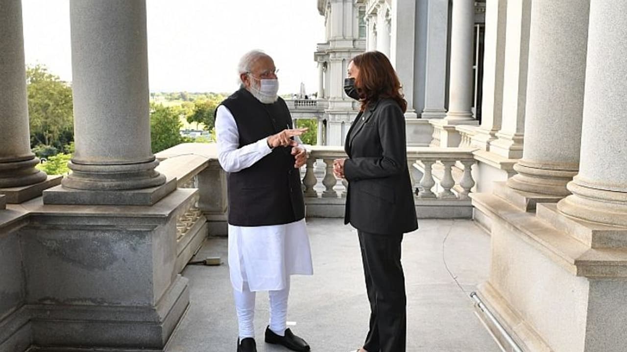 PM Modi presented unique gifts to Kamala Harris, QUAD leaders