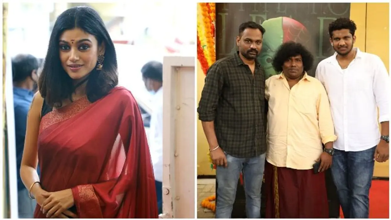 யோகி பாபு ஓவியா முதல் முறையாக இணைந்து நடிக்கும் 'கான்ட்ராக்டர் நேசமணி' படப்பிடிப்பு துவங்கியது!!