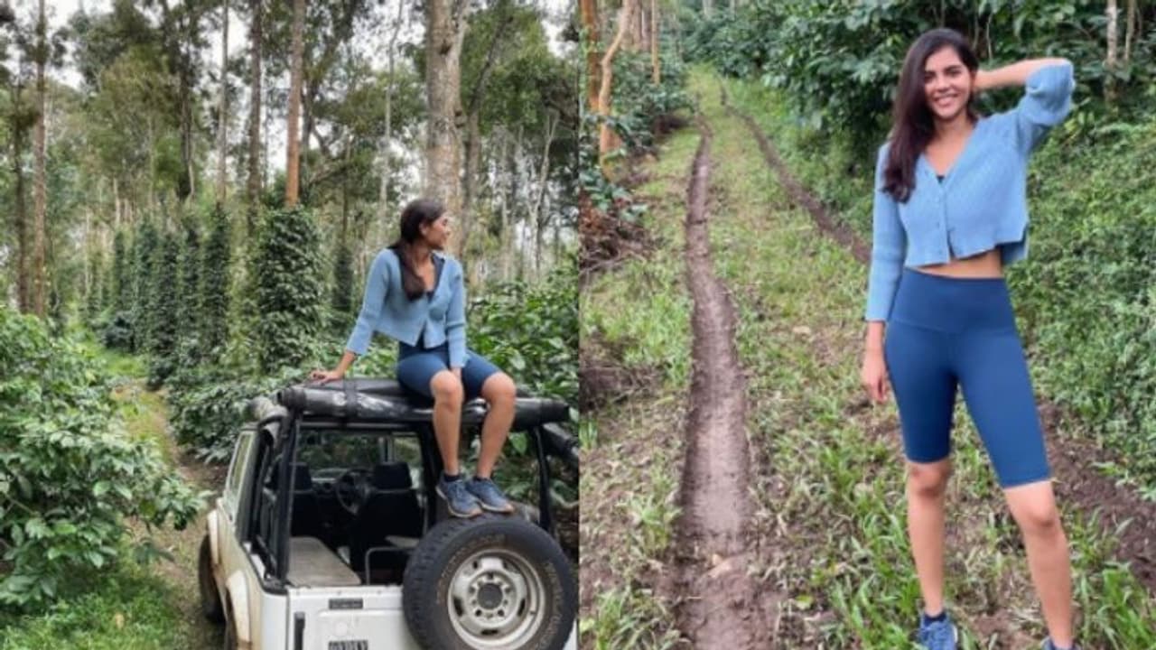 'ജിപ്സി റൈഡ്', കൂര്ഗിലെ ഫോട്ടോകള് പങ്കുവെച്ച് കല്യാണി പ്രിയദര്ശൻ 'ജിപ്സി റൈഡ്', കൂര്ഗിലെ ഫോട്ടോകള് പങ്കുവെച്ച് കല്യാണി പ്രിയദര്ശൻ