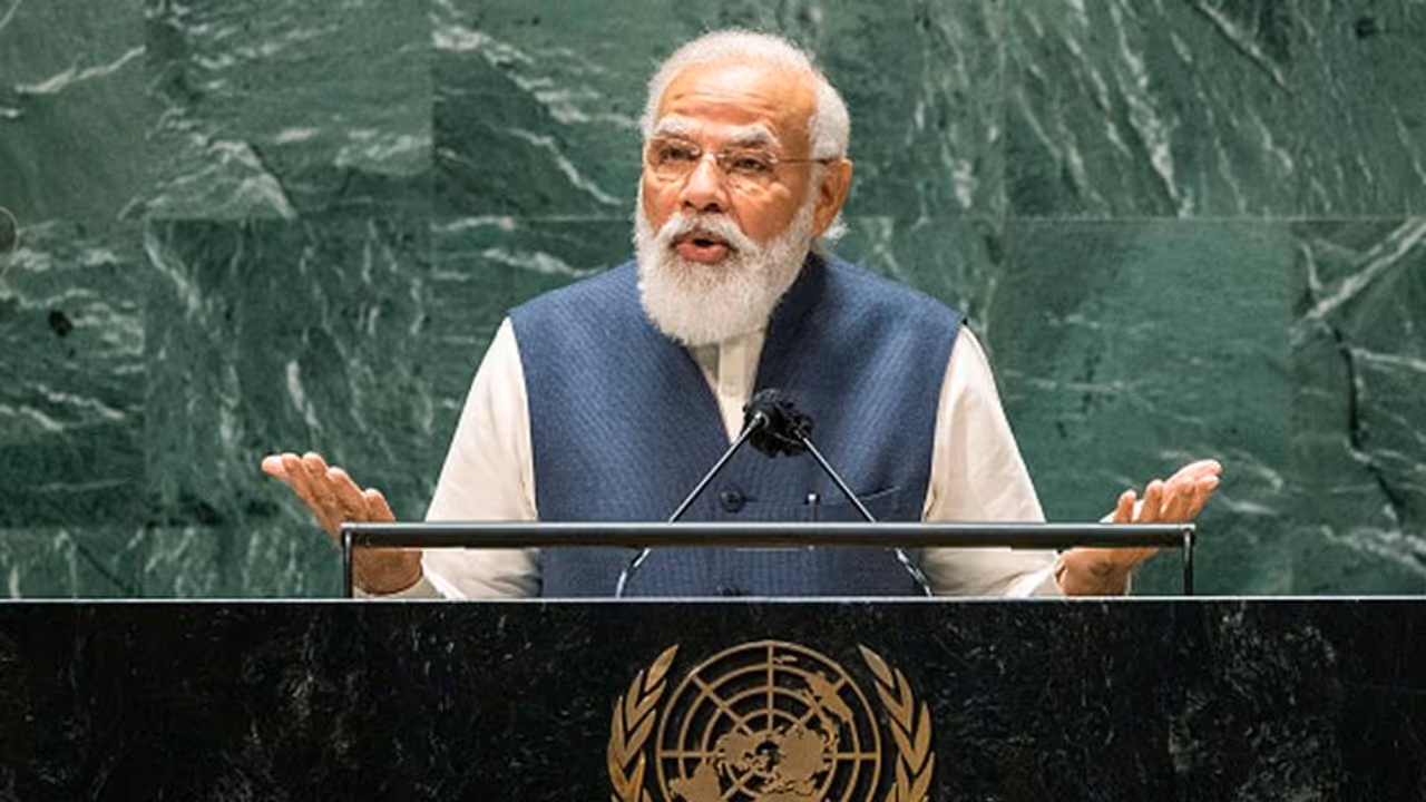 இந்தியா வளர்ந்தால் உலகமும் வளரும்.. ஐ.நா. சபையில் பிரதமர் மோடி உரை..!