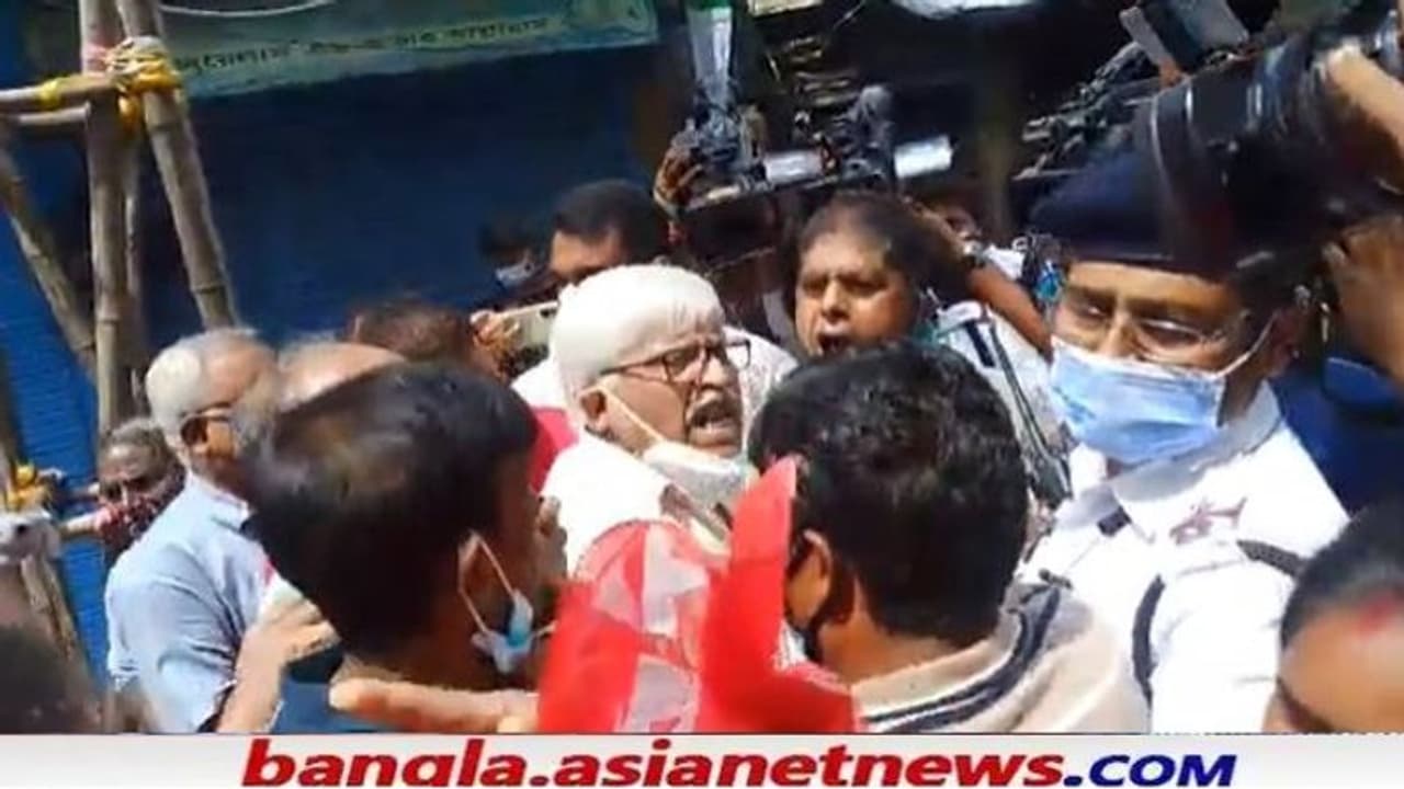 Bhabanipur By Election: মমতার পাড়ায় সিপিএমের ভোট প্রচারে বাধা, পুলিশের সঙ্গে ধস্তাধস্তি সুজনের