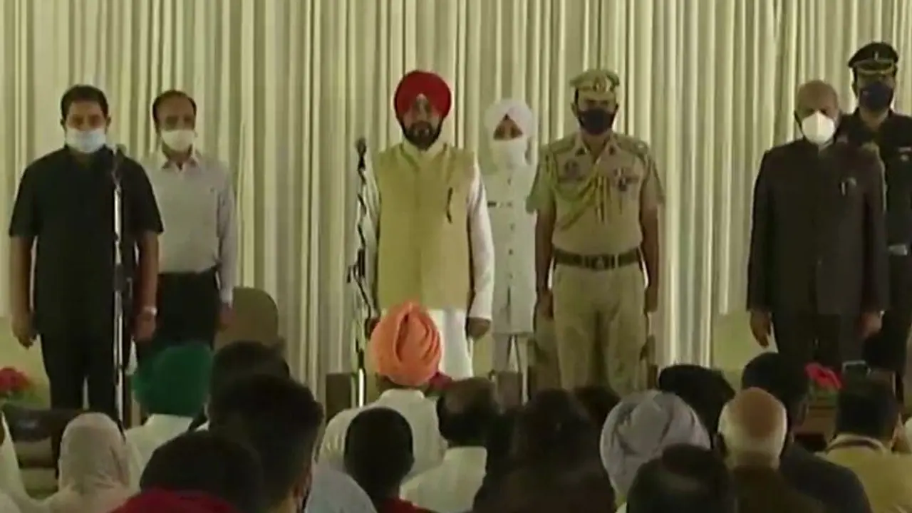 Punjab Cabinet expansion: 15 MLAs take oath as ministers in CM Charanjit Channi Cabinet