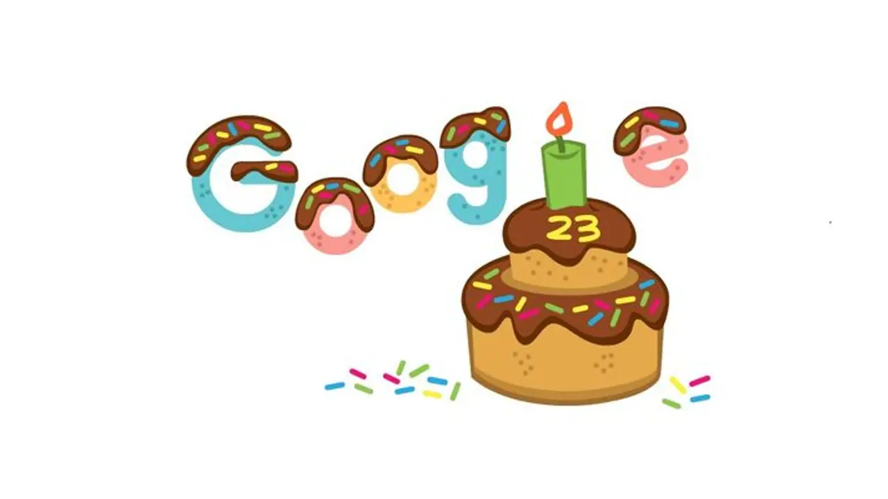 Google rings in 23rd birthday with unique animated doodle