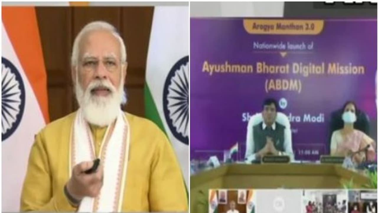എല്ലാവർക്കും ആരോഗ്യ തിരിച്ചറിയൽ കാർഡ്, ആയുഷ് മാന് ഭാരത് ഡിജിറ്റല് പദ്ധതി ഉദ്ഘാടനം ചെയ്ത് പ്രധാനമന്ത്രി എല്ലാവർക്കും ആരോഗ്യ തിരിച്ചറിയൽ കാർഡ്, ആയുഷ് മാന് ഭാരത് ഡിജിറ്റല് പദ്ധതി ഉദ്ഘാടനം ചെയ്ത് പ്രധാനമന്ത്രി