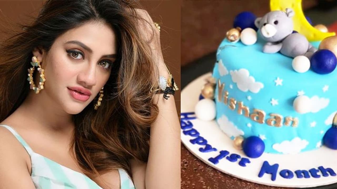 महीनेभर का हुआ नुसरत जहां का बेटा, किया सेलिब्रेशन पर नहीं दिखाई बेटे की झलक महीनेभर का हुआ नुसरत जहां का बेटा, किया सेलिब्रेशन पर नहीं दिखाई बेटे की झलक