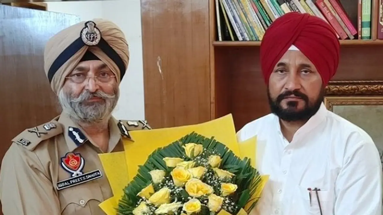 ಪಂಜಾಬ್‌ನ ಮೊದಲ ದಲಿತ ಸಿಎಂ ಬಳಿಕ ಅಧಿಕಾರ ಸ್ವೀಕರಿಸಿದ ದಲಿತ DGP!